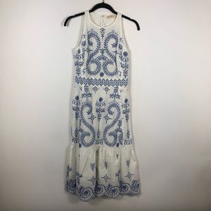 tory burch floral mariana dress